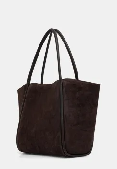 Answear.LAB geanta de mana din piele intoarsa imagine