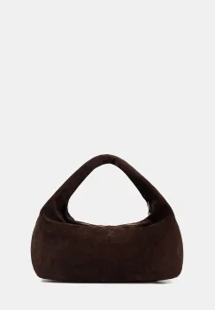 Answear.LAB geanta de mana din piele intoarsa Unscripted Collection imagine