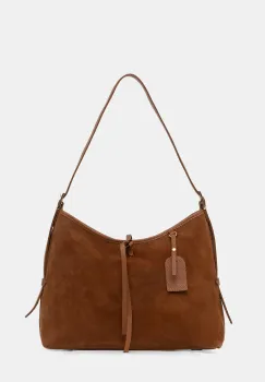 Answear.LAB geanta hobo damska din piele intoarsa imagine
