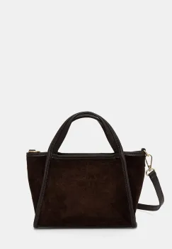 Answear.LAB geanta pentru femei, din piele intoarsa imagine