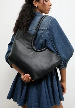 Answear.LAB geanta shopper de dama din piele imagine