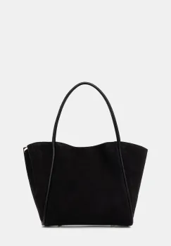 Answear.LAB geanta shopper pentru femei din piele intoarsa imagine