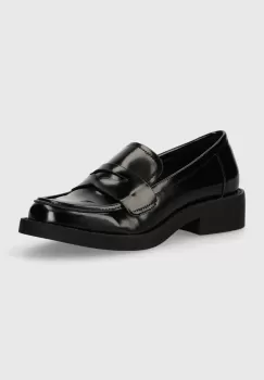 Answear Lab mocasini femei, culoarea negru, cu toc plat imagine