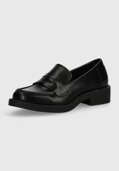 Answear Lab mocasini femei, culoarea negru, cu toc plat imagine