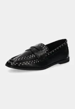 Answear Lab mocasini femei, culoarea negru, cu toc plat imagine