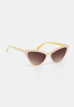 Answear Lab ochelari de soare femei, culoarea galben imagine