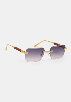Answear Lab ochelari de soare femei, culoarea violet imagine