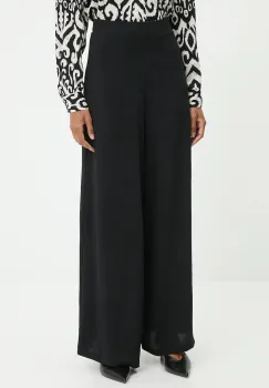 Answear.LAB pantaloni culoarea negru, drept, high waist imagine