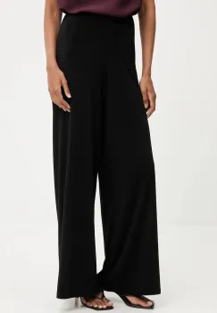 Answear.LAB pantaloni culoarea negru, neted imagine