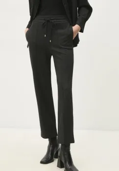 Answear Lab pantaloni de trening culoarea gri, neted imagine