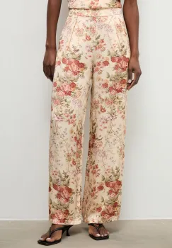 Answear.LAB pantaloni palazzo pentru femei din vascoza imagine