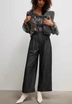 Answear.LAB pantaloni pentru femei cu bumbac imagine