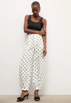 Answear.LAB pantaloni pentru femei, cu vascoza imagine