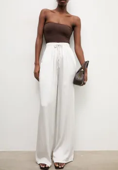 Answear.LAB pantaloni pentru femei, cu vascoza imagine