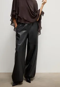 Answear.LAB  pantaloni pentru femei din piele imagine