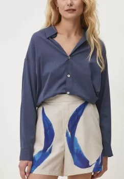 Answear Lab pantaloni scurti femei, high waist imagine
