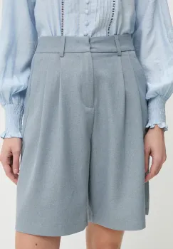 Answear Lab pantaloni scurti femei, neted, high waist imagine