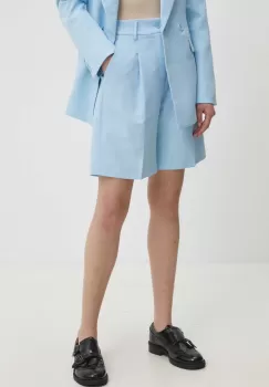 Answear Lab pantaloni scurti femei, neted, high waist imagine