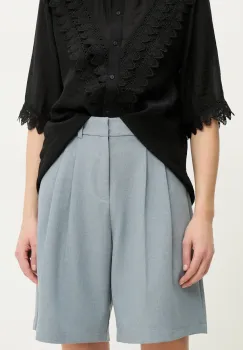 Answear Lab pantaloni scurti femei, neted, high waist imagine