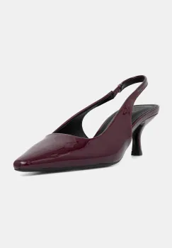 Answear.LAB pantofi cu toc culoarea bordo imagine