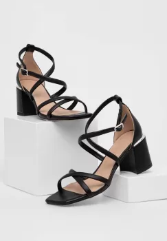 Answear Lab pantofi cu toc culoarea negru imagine