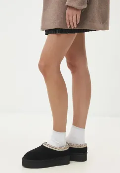 Answear Lab papuci de iarna culoarea negru imagine