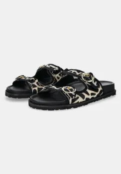 Answear Lab papuci din piele femei, culoarea negru imagine