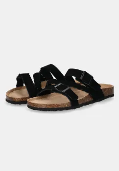 Answear Lab papuci din piele femei, culoarea negru imagine