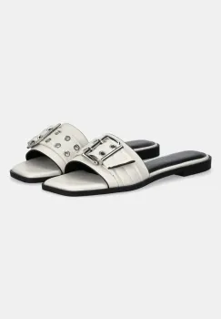 Answear Lab papuci femei, culoarea alb imagine