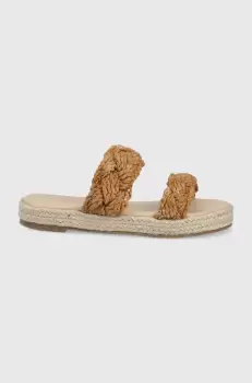 Answear Lab papuci femei, culoarea maro imagine