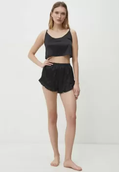 Answear Lab pijama femei, culoarea negru imagine