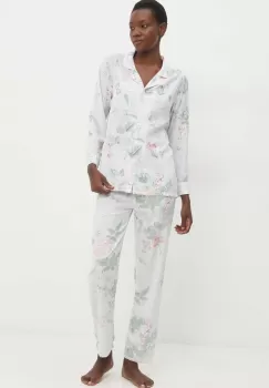 Answear Lab pijama femei, culoarea roz imagine