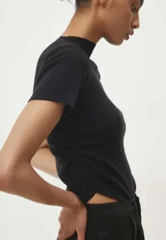 Answear Lab pulover culoarea negru, light, cu turtleneck imagine