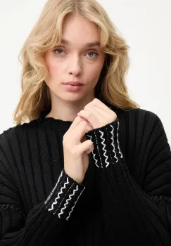 Answear.LAB pulover de bumbac culoarea negru, light imagine