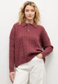 Answear.LAB pulover de casmir culoarea bordo imagine