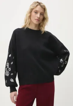 Answear Lab pulover de lana culoarea negru imagine