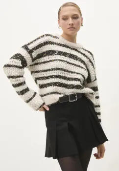 Answear Lab pulover de lana culoarea negru, calduros imagine