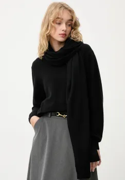 Answear.LAB pulover de lana culoarea negru, light imagine