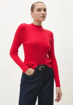 Answear Lab pulover de lana culoarea rosu, light imagine