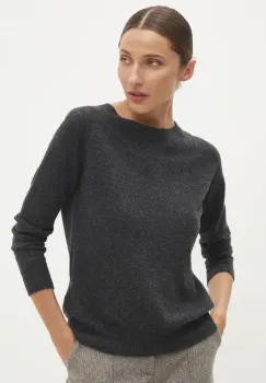 Answear Lab pulover de lana femei, culoarea negru, light imagine