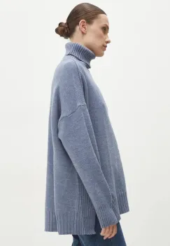 Answear Lab pulover femei, cu guler imagine