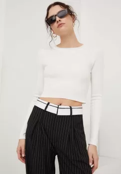 Answear Lab pulover femei, culoarea alb, light imagine