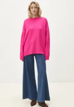 Answear Lab pulover femei, culoarea albastru marin imagine