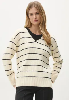 Answear Lab pulover femei, culoarea bej imagine