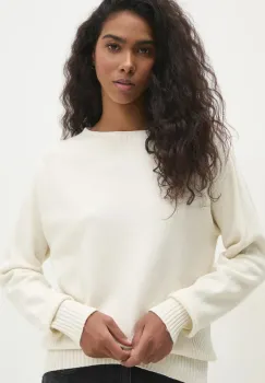 Answear Lab pulover femei, culoarea bej imagine