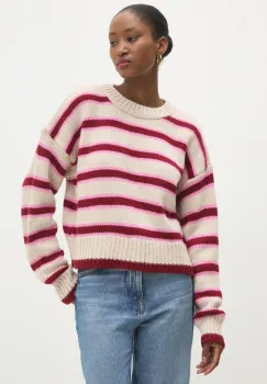 Answear Lab pulover femei, culoarea bej imagine