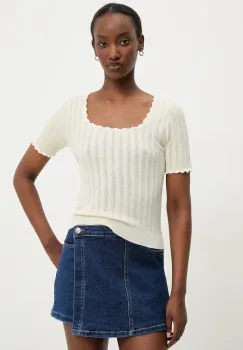 Answear Lab pulover femei, culoarea bej, light imagine