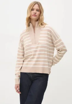 Answear Lab pulover femei, culoarea bej, light imagine