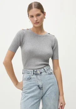 Answear Lab pulover femei, culoarea gri, light imagine