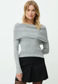 Answear Lab pulover femei, culoarea gri, light imagine